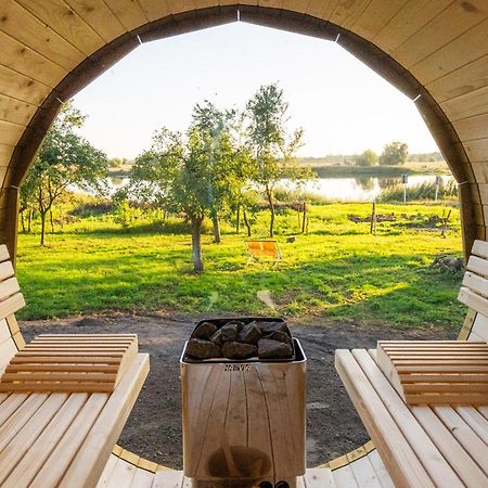 Oderpoint#Sauna#Jacuzzi Gozdowice Luaran gambar