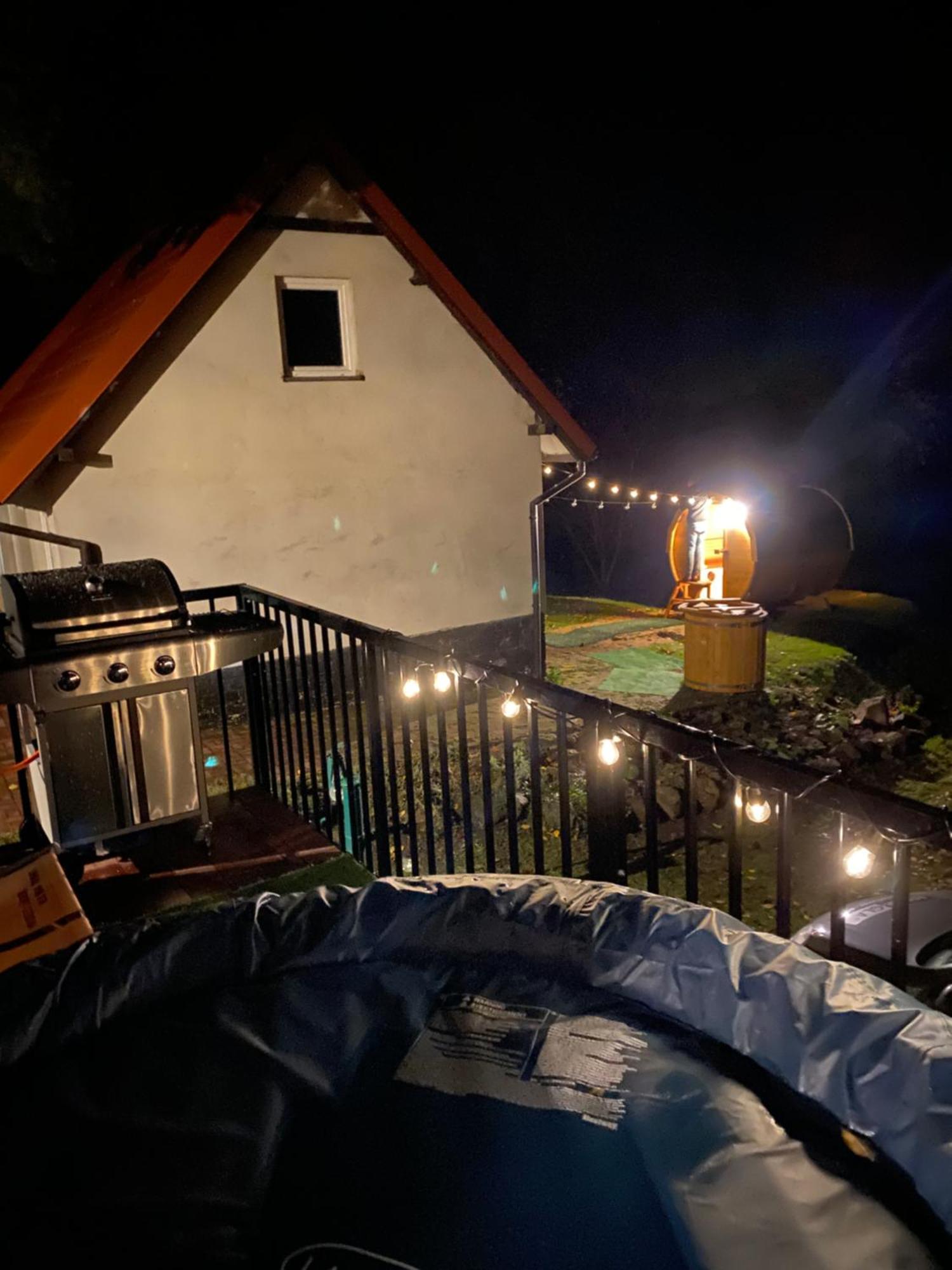 Oderpoint#Sauna#Jacuzzi Gozdowice Luaran gambar