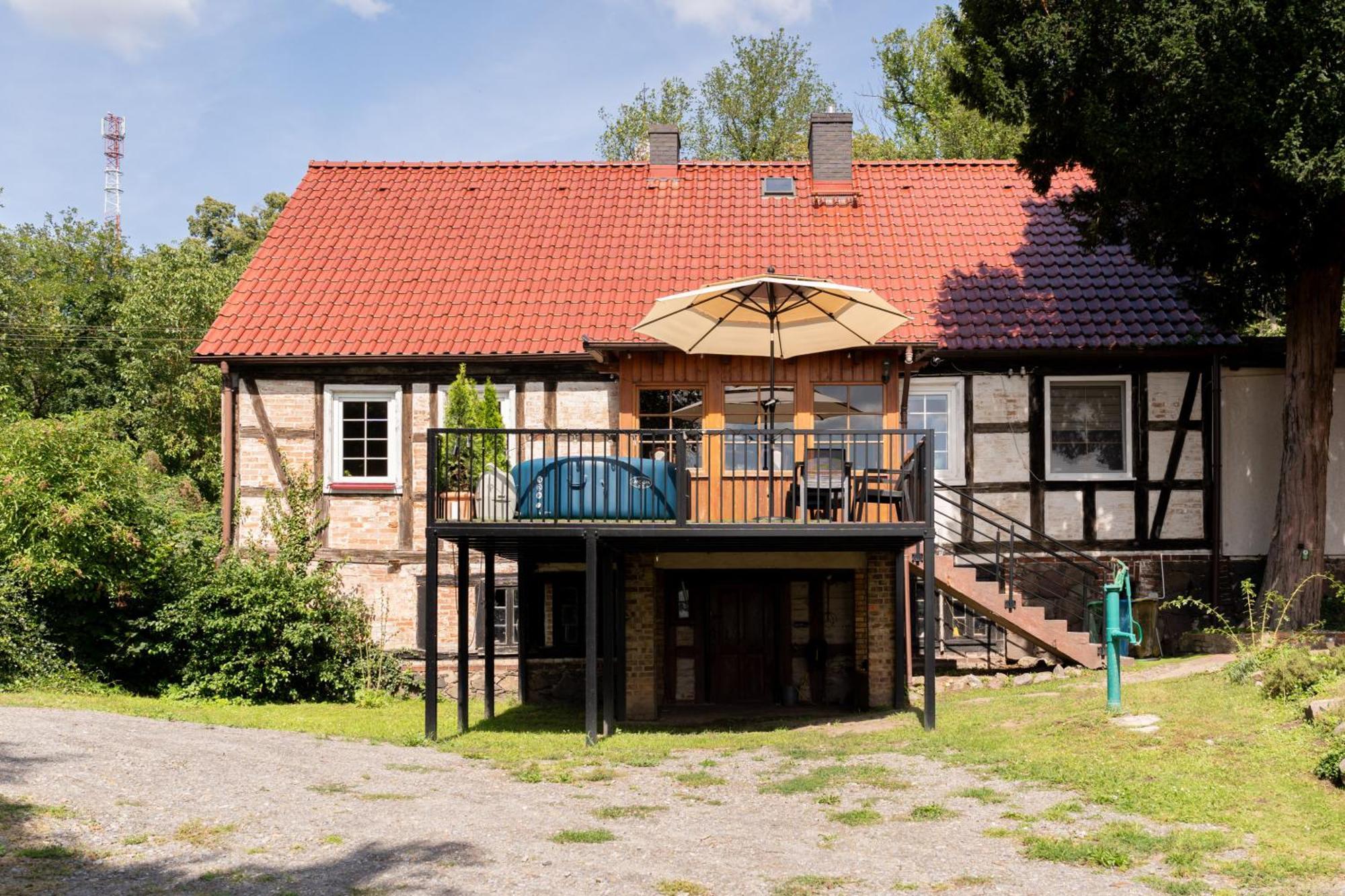 Oderpoint#Sauna#Jacuzzi Gozdowice Luaran gambar