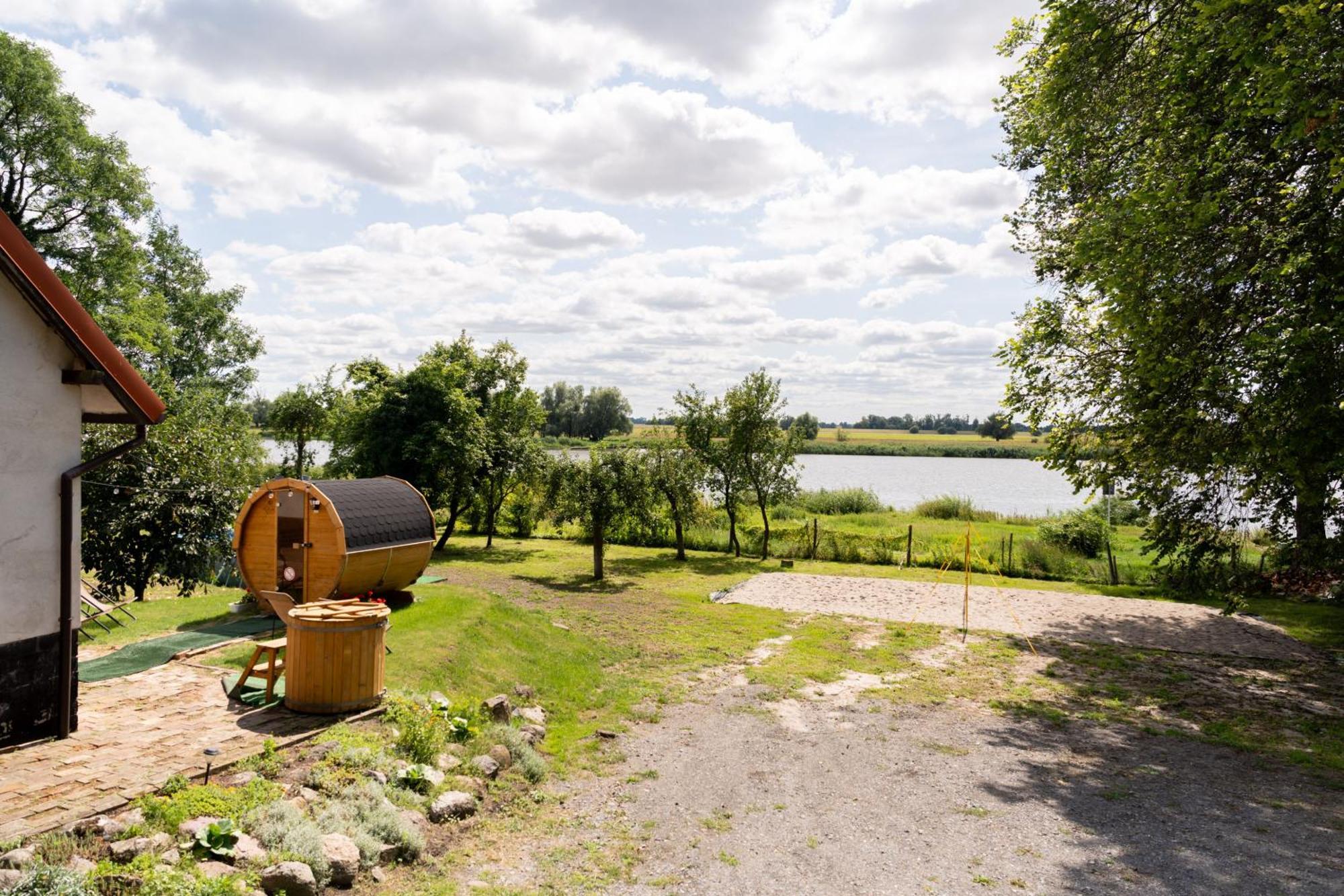 Oderpoint#Sauna#Jacuzzi Gozdowice Luaran gambar